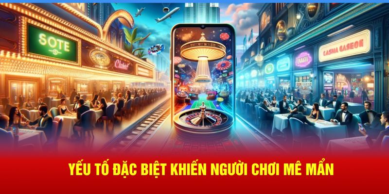 Yếu tố đặc biệt khiến người chơi phải mê mẩn
